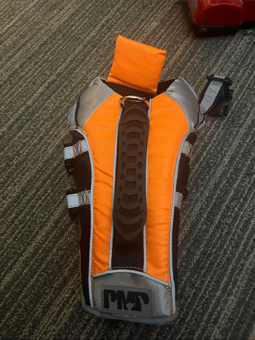Orange Reflective Dog Harness - High Visibility Comfort